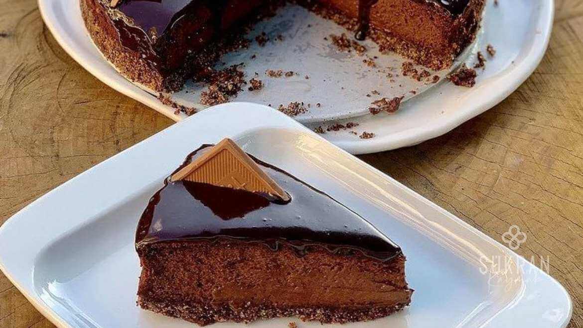 çikolatalı cheesecake